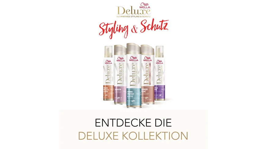 WELLA Deluxe Haarspray Hydro Protect & Style Extra Stark 250 ml