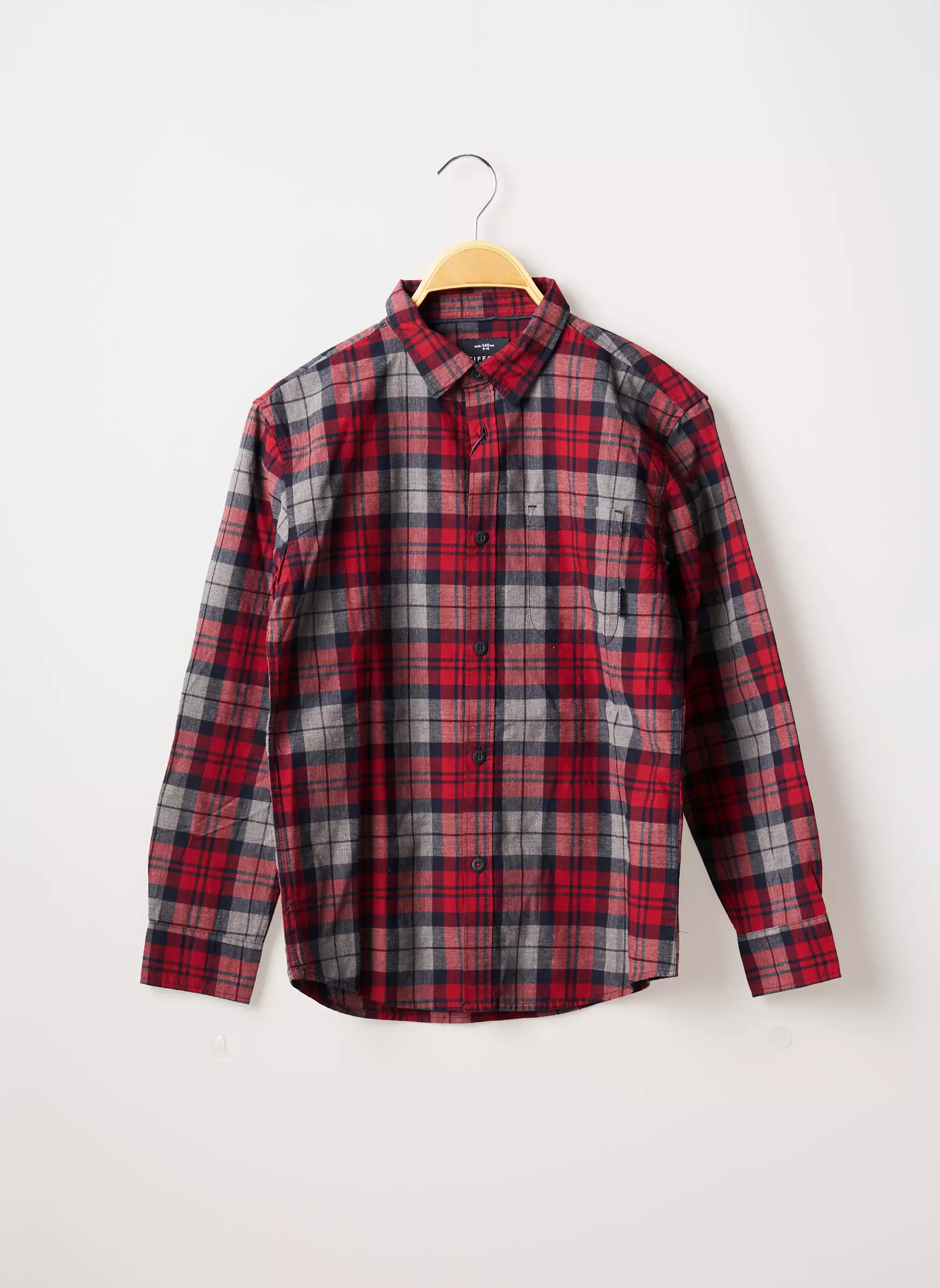 Tiffosi Manches Longues Garcon couleur rouge
