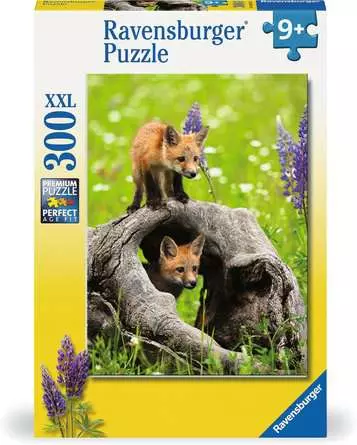 Kinderpuzzle ab 9 Jahren - Freche Füchse - 300 Teile