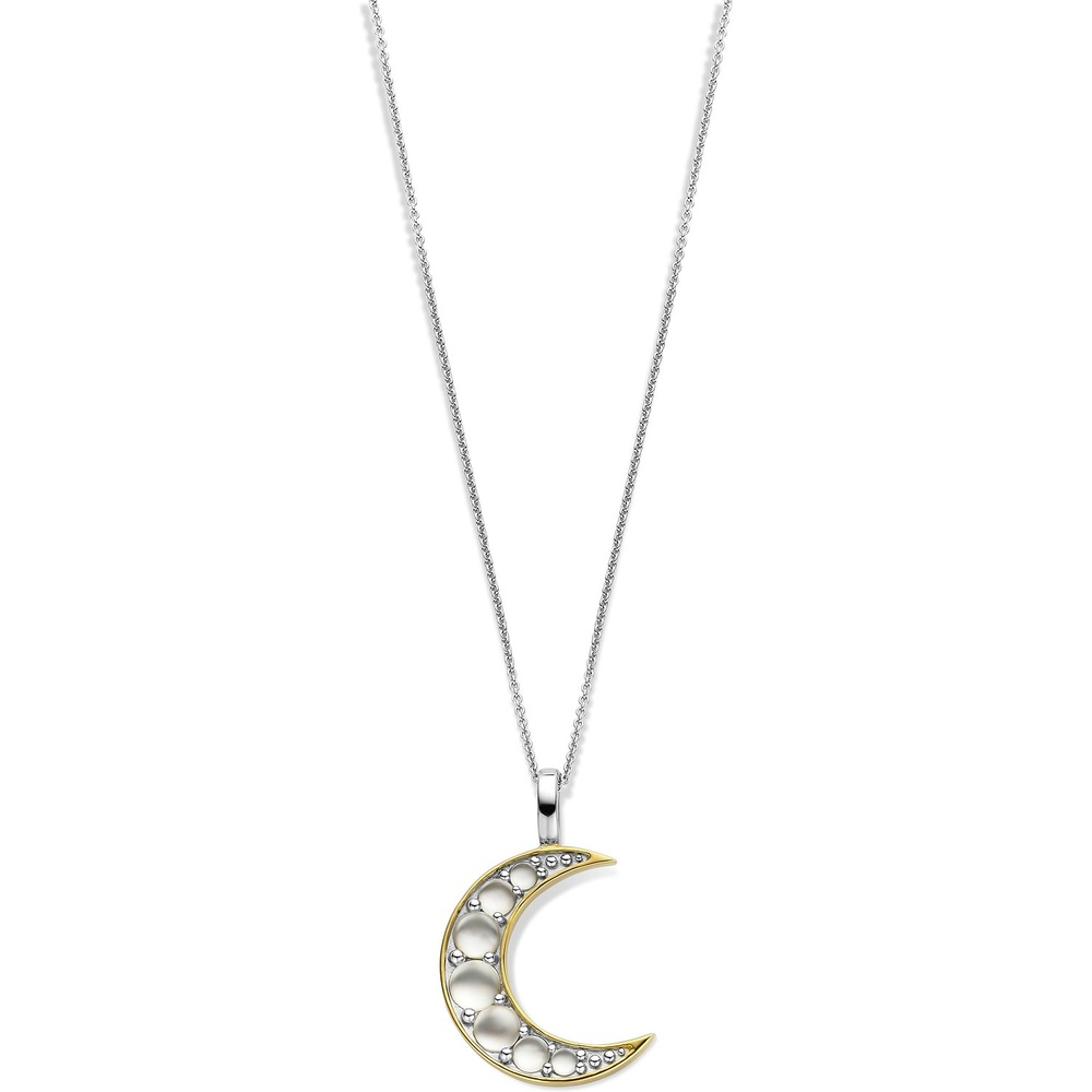 TI SENTO - Milano Chaînette 925 Argent, Perle collier