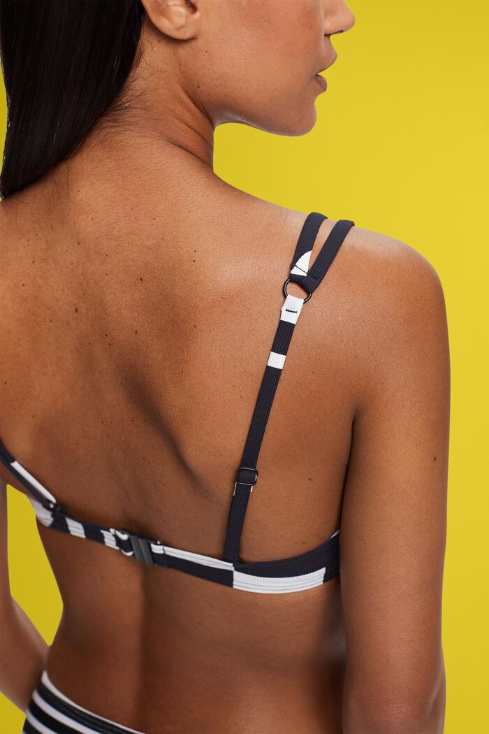 Bikinitop mit Bügel-Cups und Retro-Print