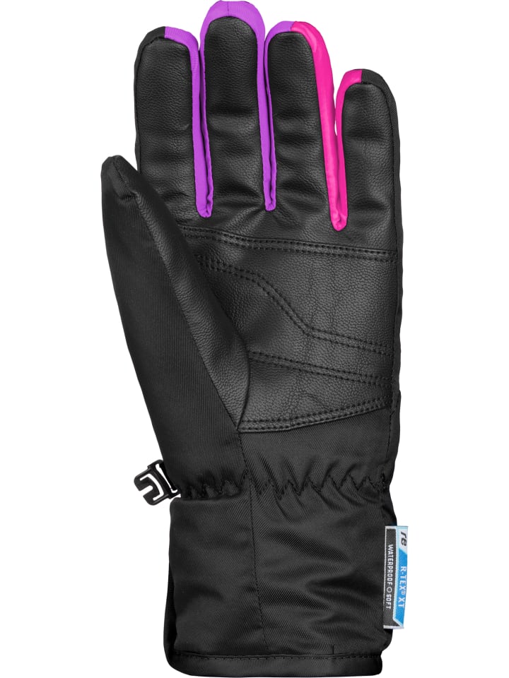 Reusch Fingerhandschuh Dario R-TEX XT Junior in black/pink glo günstig kaufen