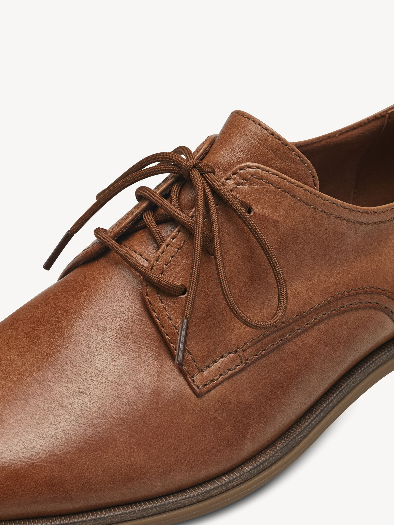 Derbie en cuir - marron