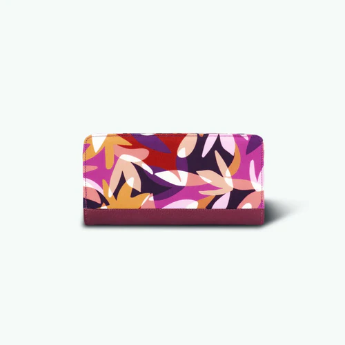 Large wallet Montreuil burgundy