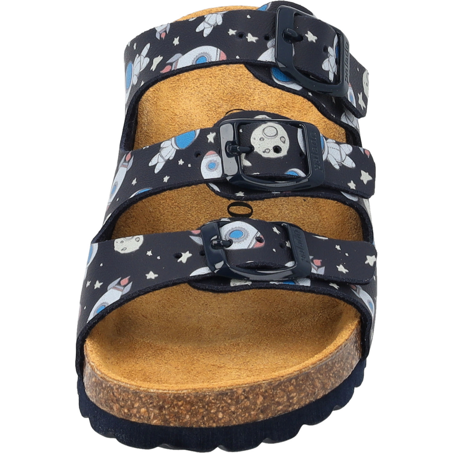 Palado Kids Capri B Print, Pantoletten, Kinder, Dunkelblau Astronaut