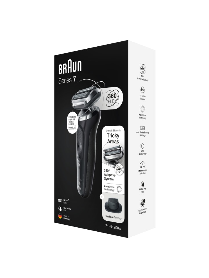 Braun Elektrischer Rasierer für Männer 