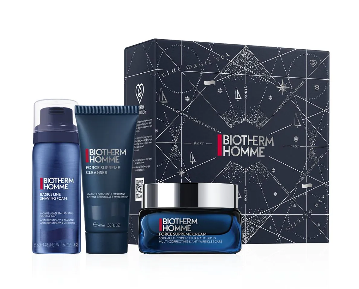Biotherm Homme božićni set s kozmetikom za njegu lica za muškarce
