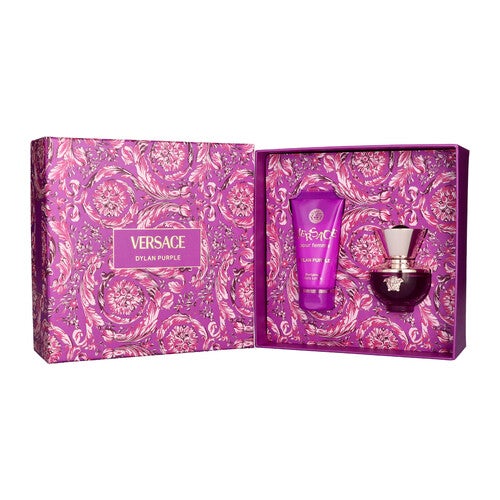 Conjunto de presente Versace Dylan roxo