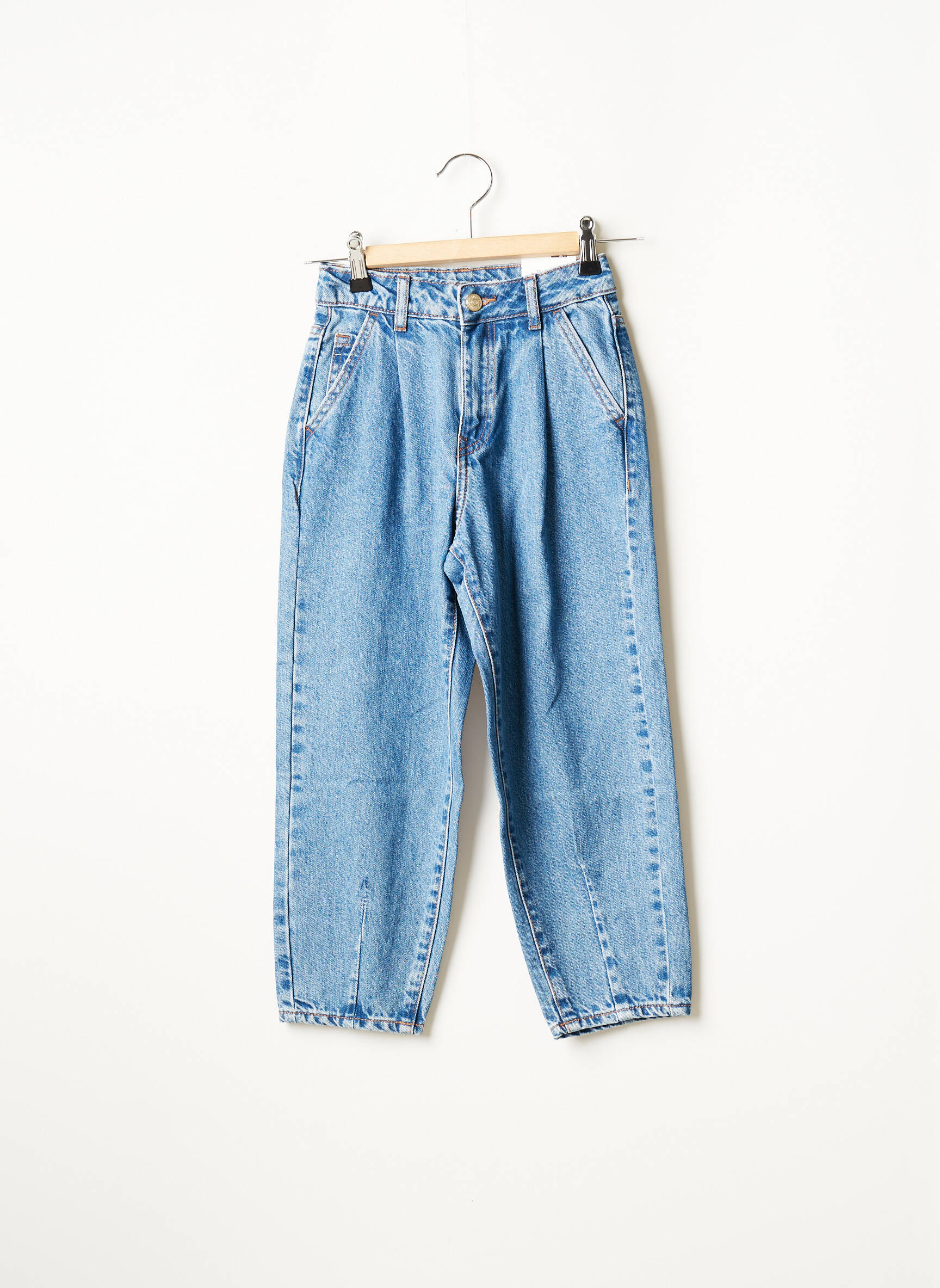 Tiffosi Jeans Coupe Droite Fille couleur bleu