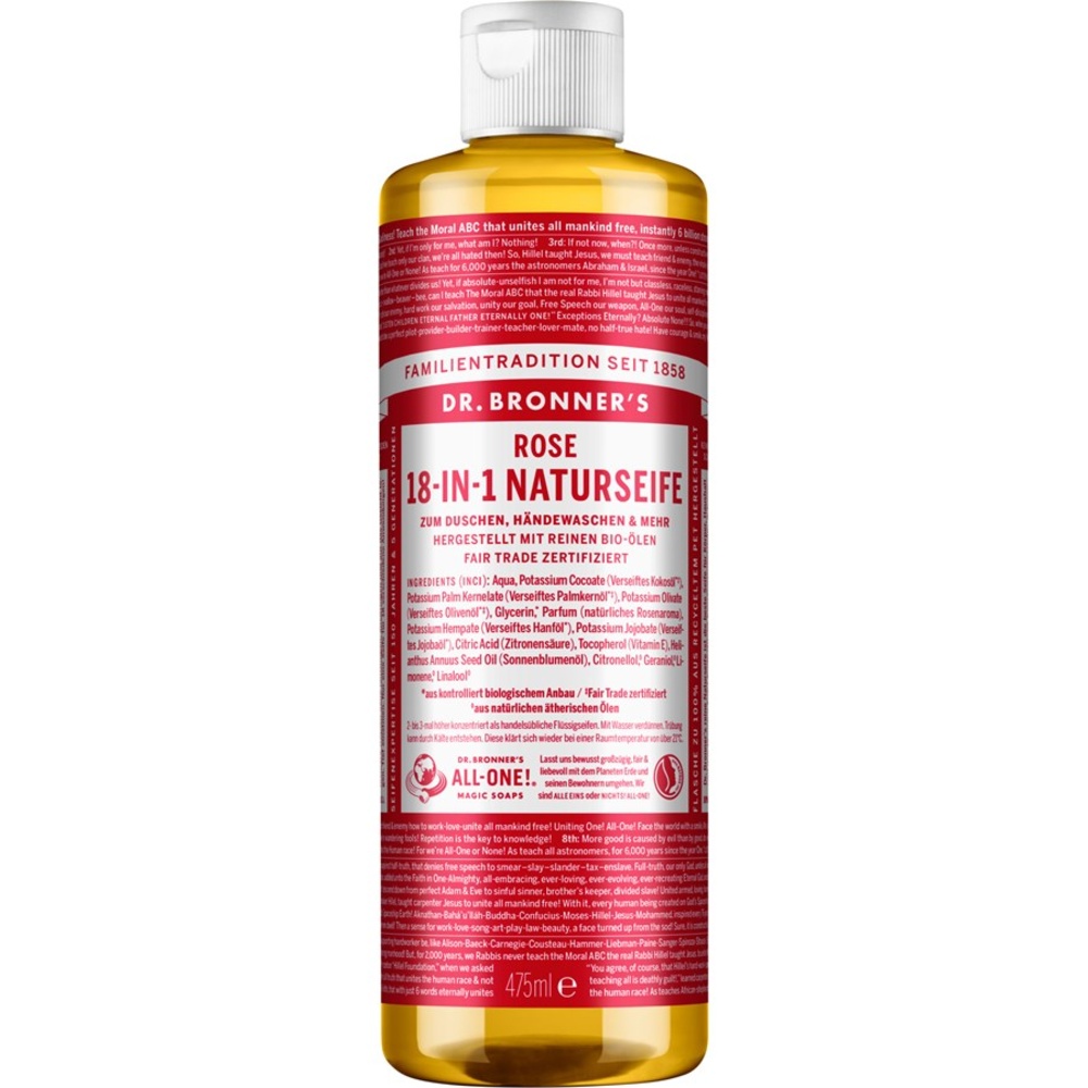 dr. bronners Rose 18-in-1 Natural Soap Gel douche