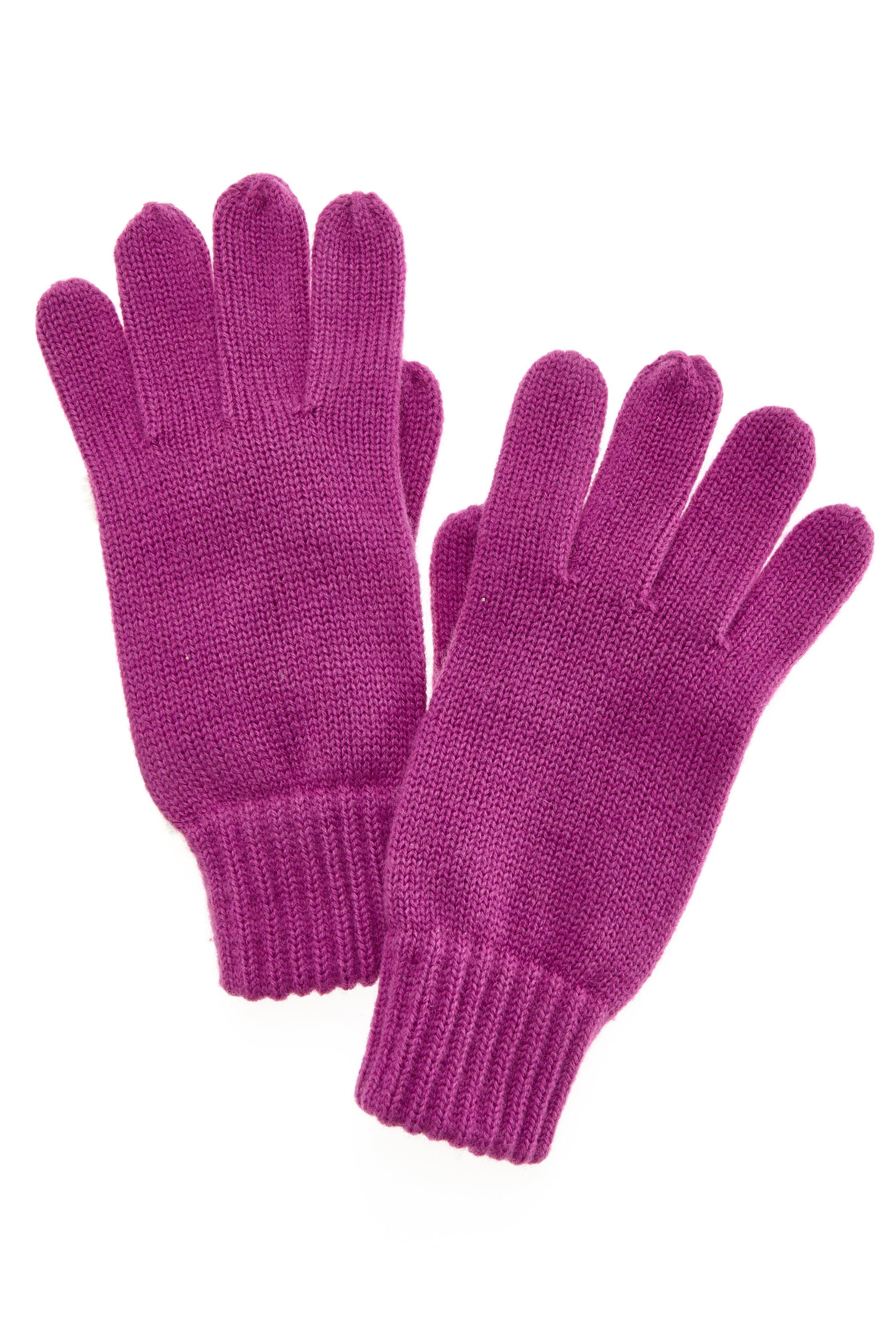 LASCANA Strickhandschuhe aus Wollmix, Winterhandschuhe, Handwärmer