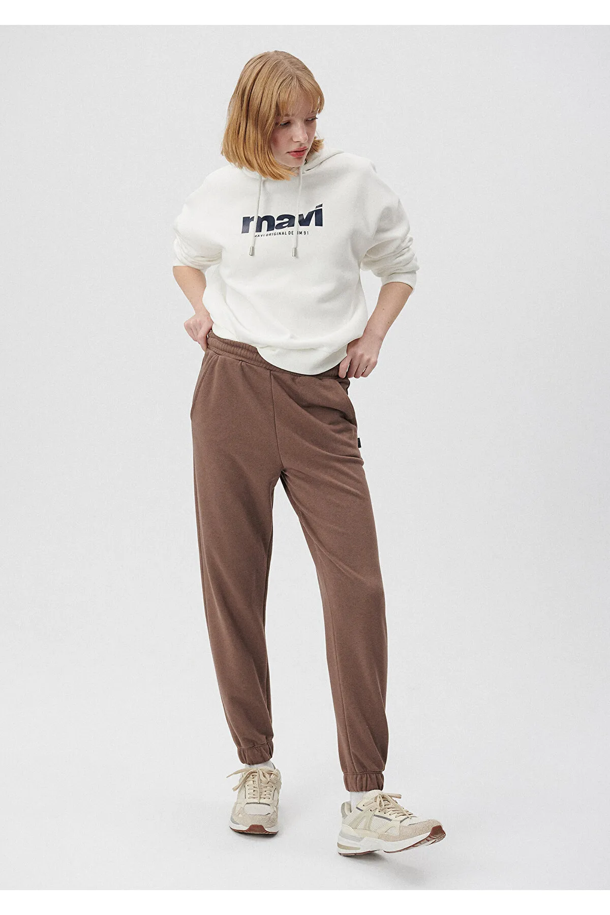 Mavi  Braune Basic-Jogginghose 1600823-70323