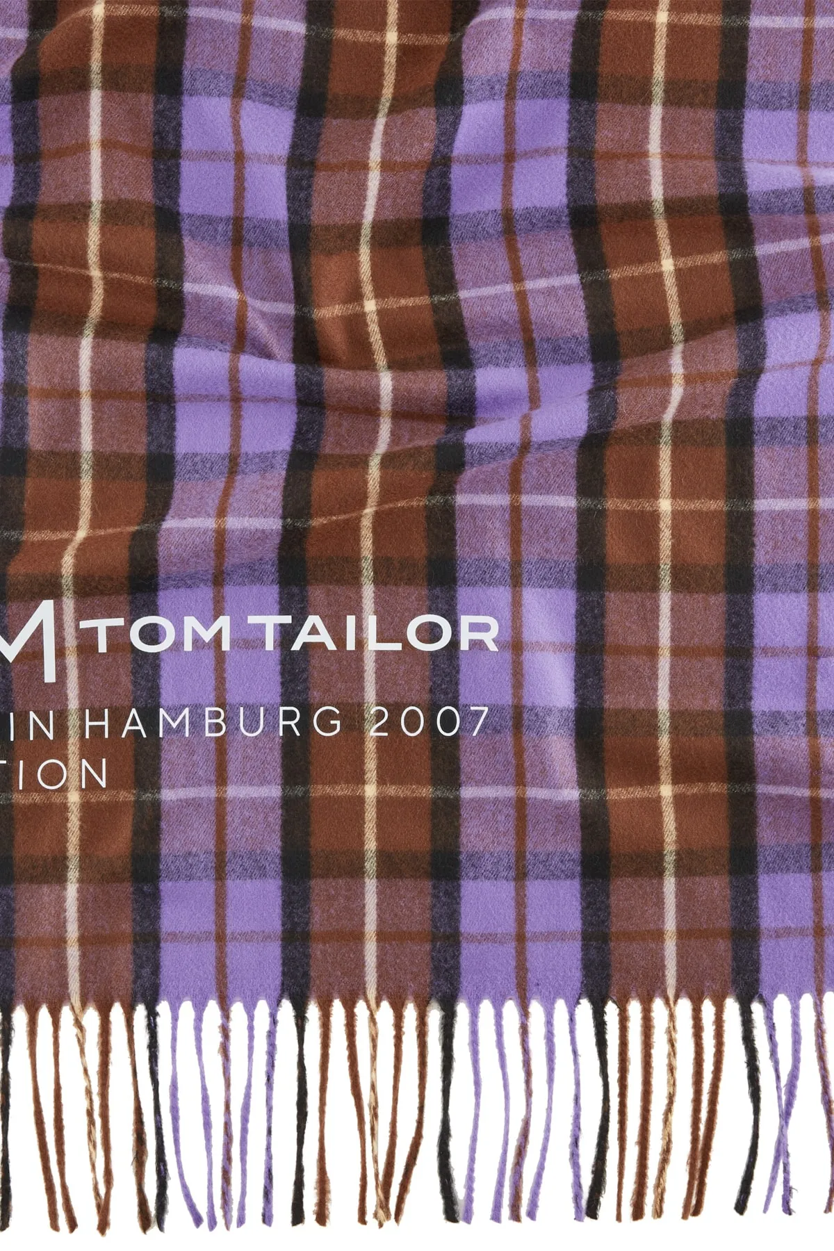 Tom Tailor Denim  Weft Damen/Mädchen Schal mit Karomuster