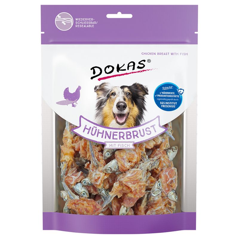 Dokas Kausnack Hühnerbrust mit Fisch zu TOP-Preisen