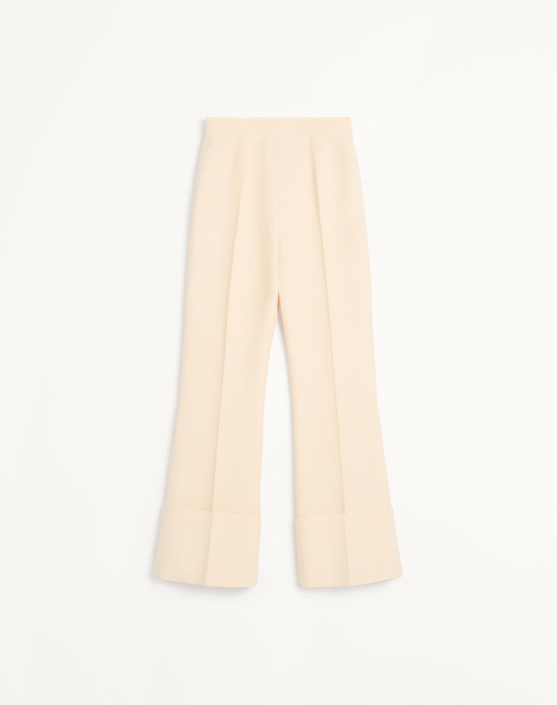 Pantalon en crêpe couture
