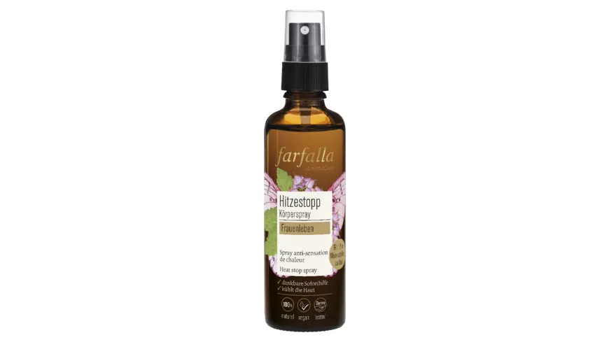Farfalla Frauenleben Muskatellersalbei Hitzestopp Spray 75 ml