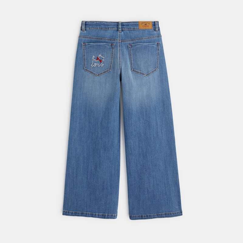 Jean wide Chipie bleu fille
