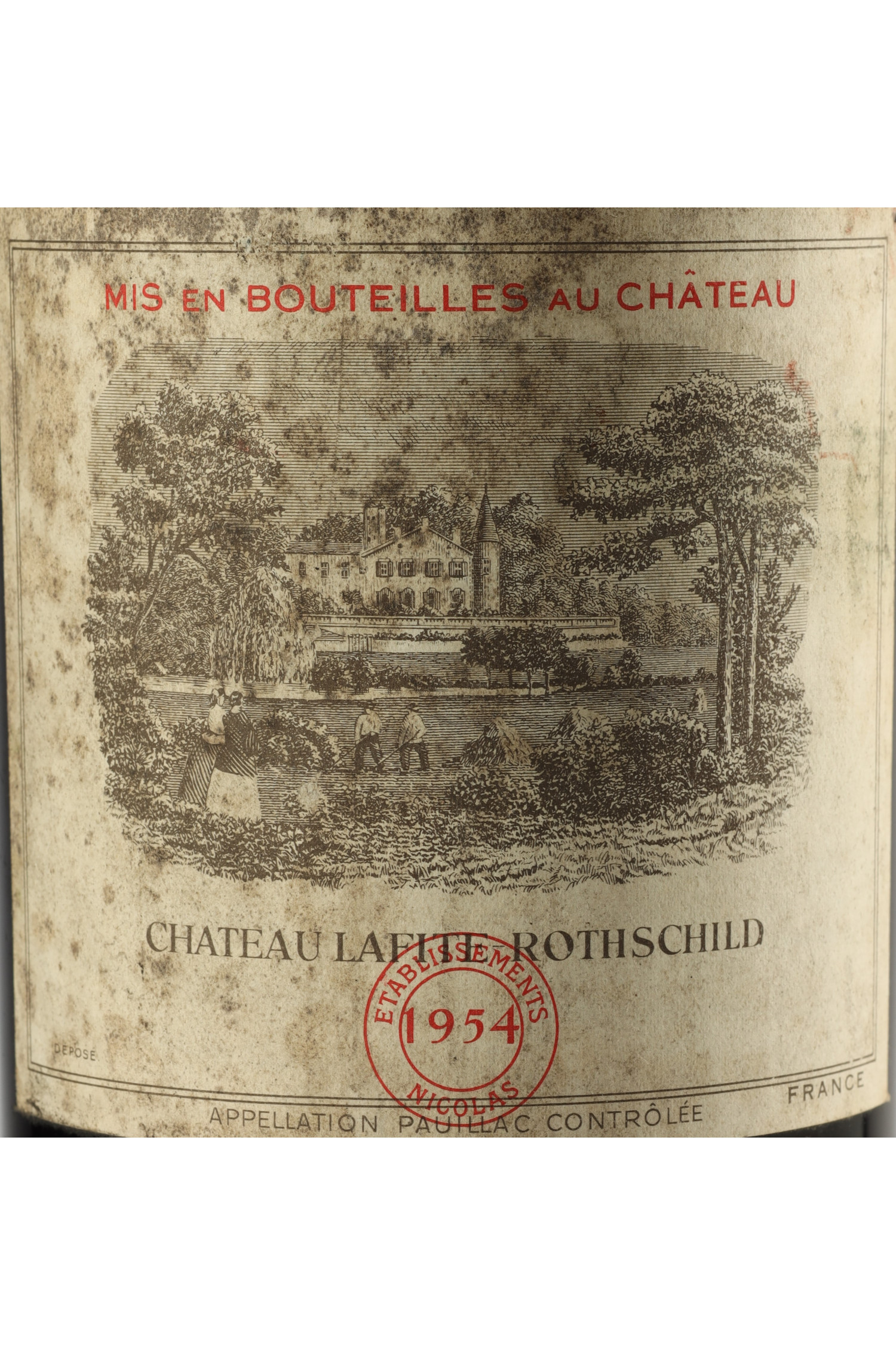 Château Lafite Rothschild Magnum 1954, Pauillac