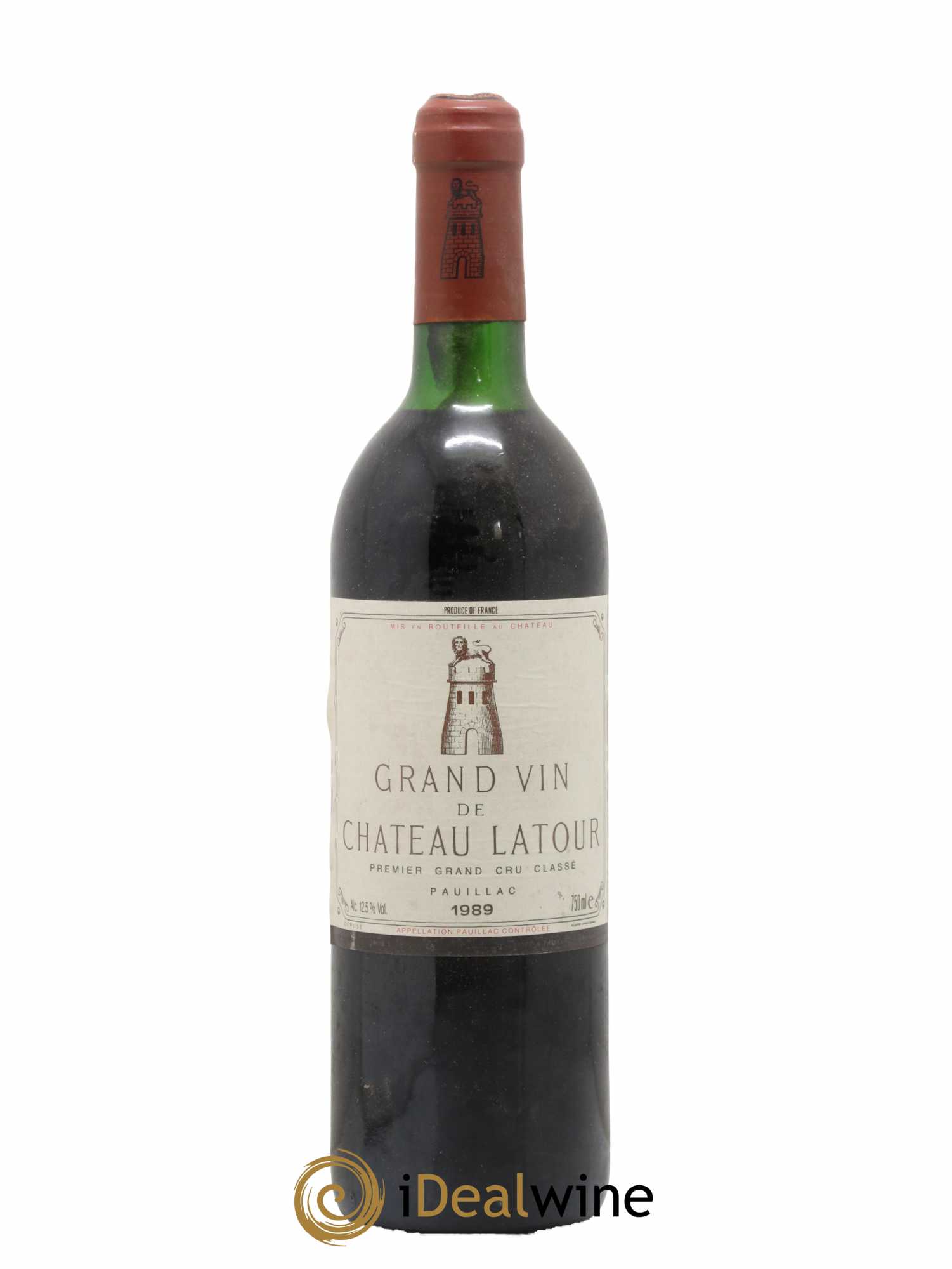 Château Latour 1er Grand Cru Classé  1989 - Lot de 1 Bouteille