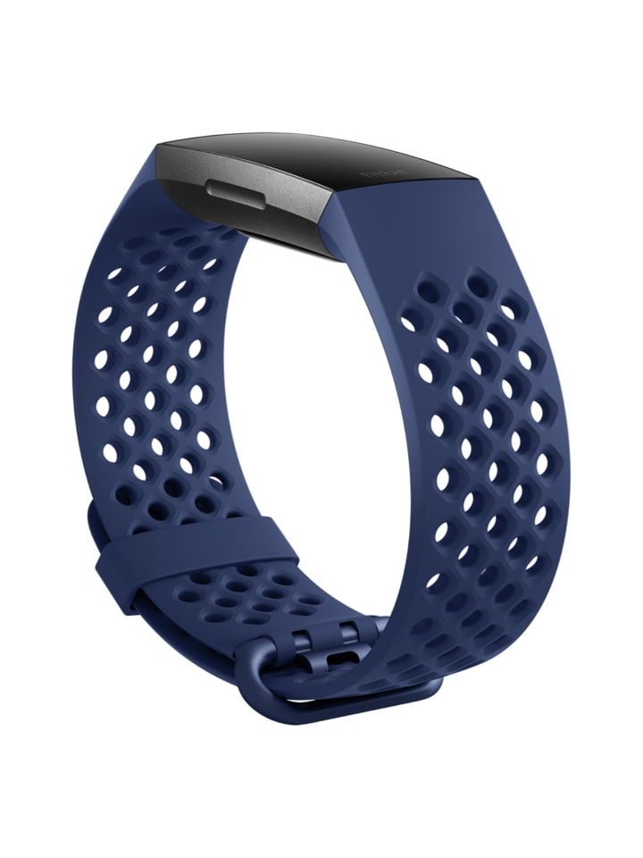 FitBit Ersatzarmband Charge 4 Sport Band L in blau günstig kaufen onesize