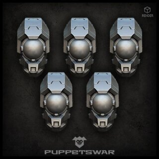 Drone Warrior Heads (5)