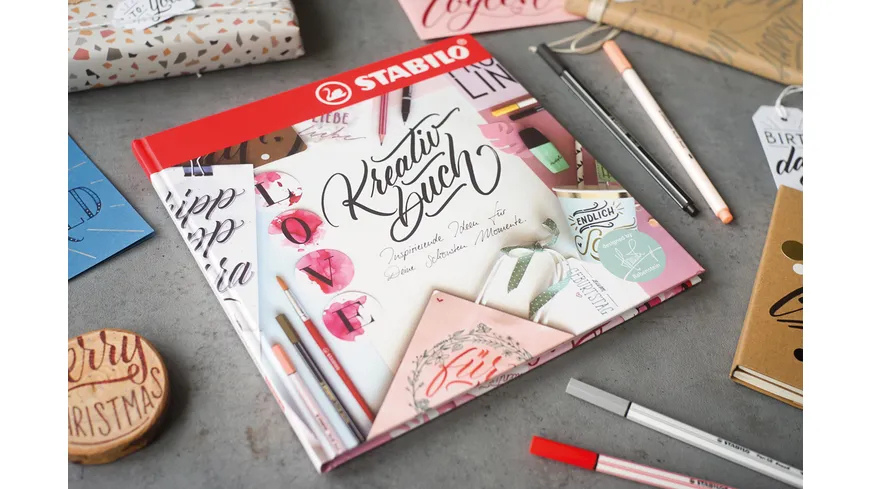 STABILO® Kreativbuch von Hannah Rabenstein  - Inspirierende Idee für Deine schönsten Momente