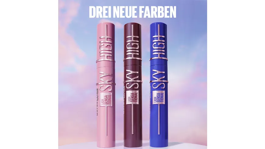MAYBELLINE NEW YORK Mascara Sky High Burgundy Haze burgundy haze