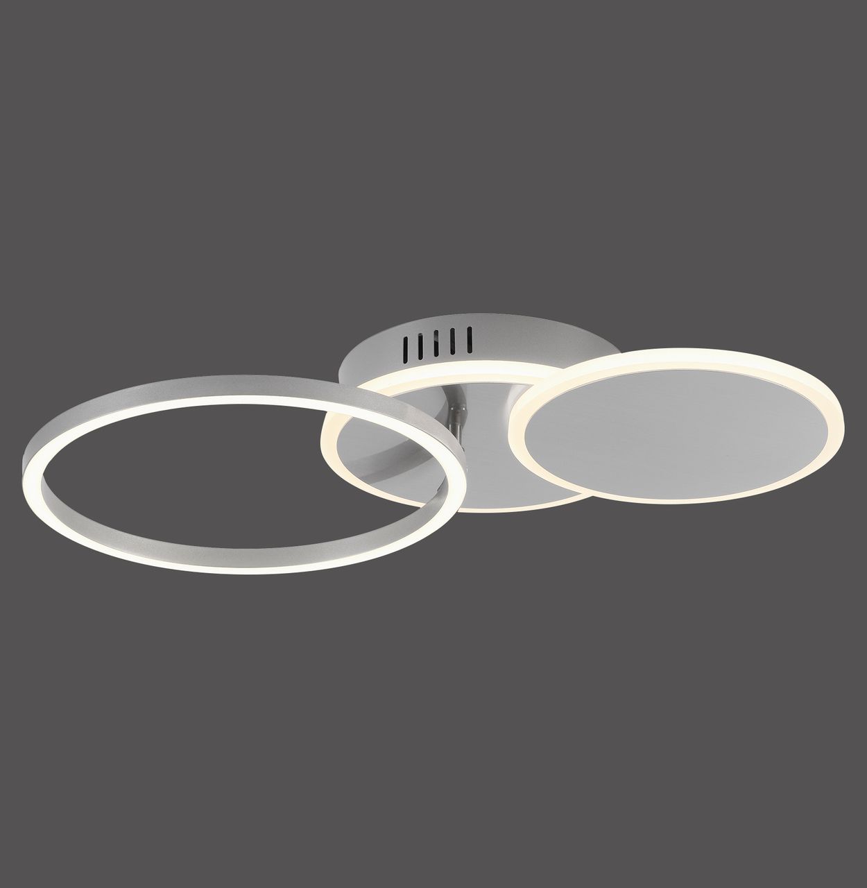 JUST LIGHT JUST LIGHT.  LED Deckenleuchte SEVENT,  rund, 1xLED-Board/25,5W/3000K, Innenleuchte, IP20
