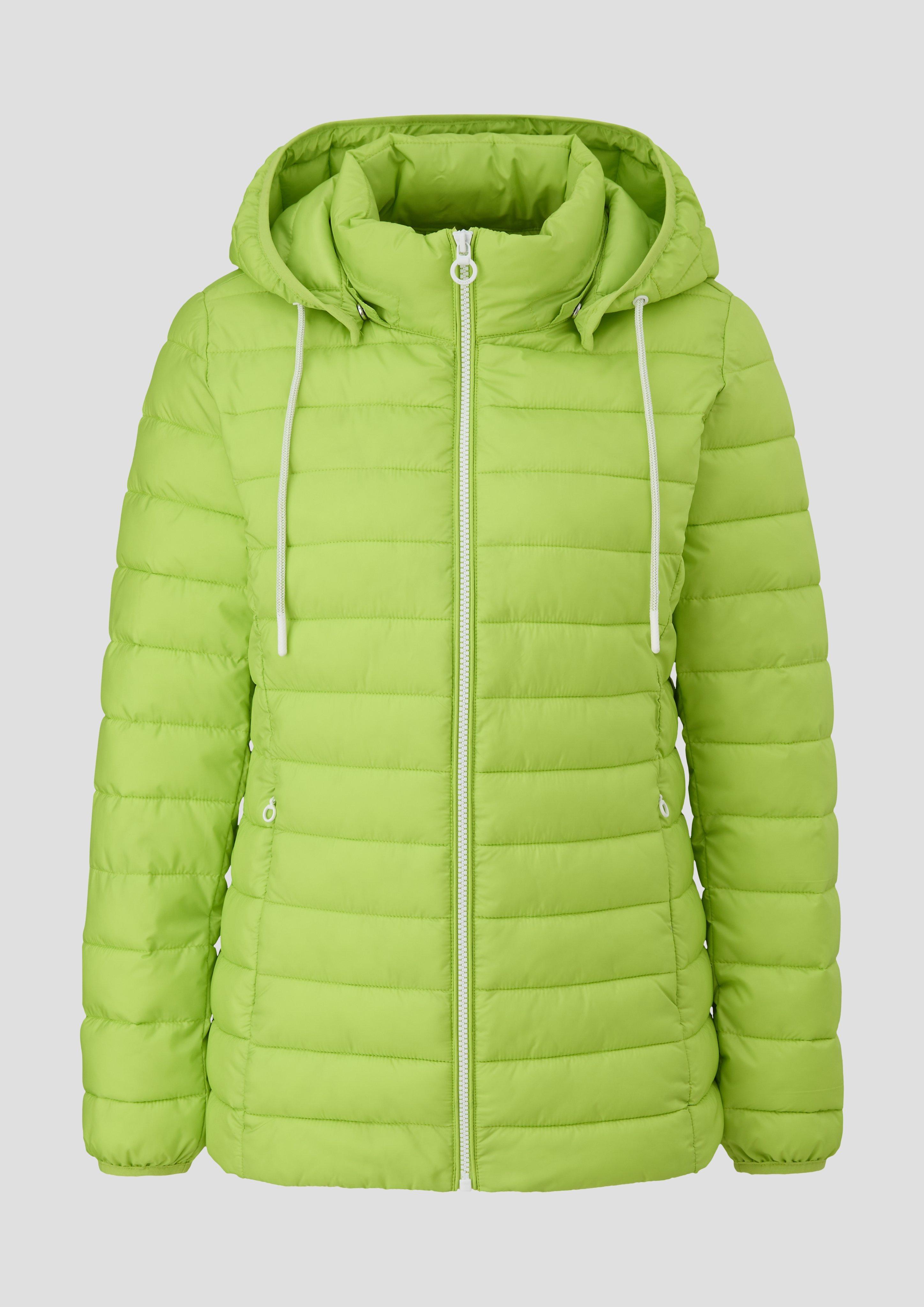Leichte Steppjacke mit abnehmbarer Kapuze  2141878-7423