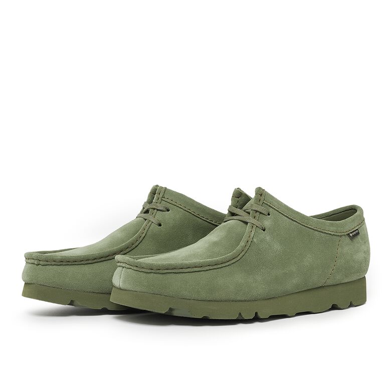 Clarks Wallabee Gore-Tex loden green