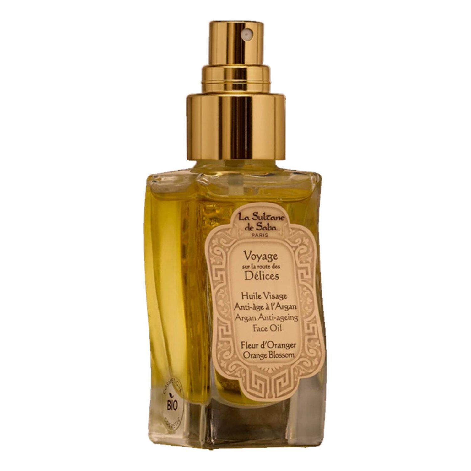 La Sultane de Saba Voyage Sur la Route Des Délices Huile Anti-Âge à l'Argan 50 ml
