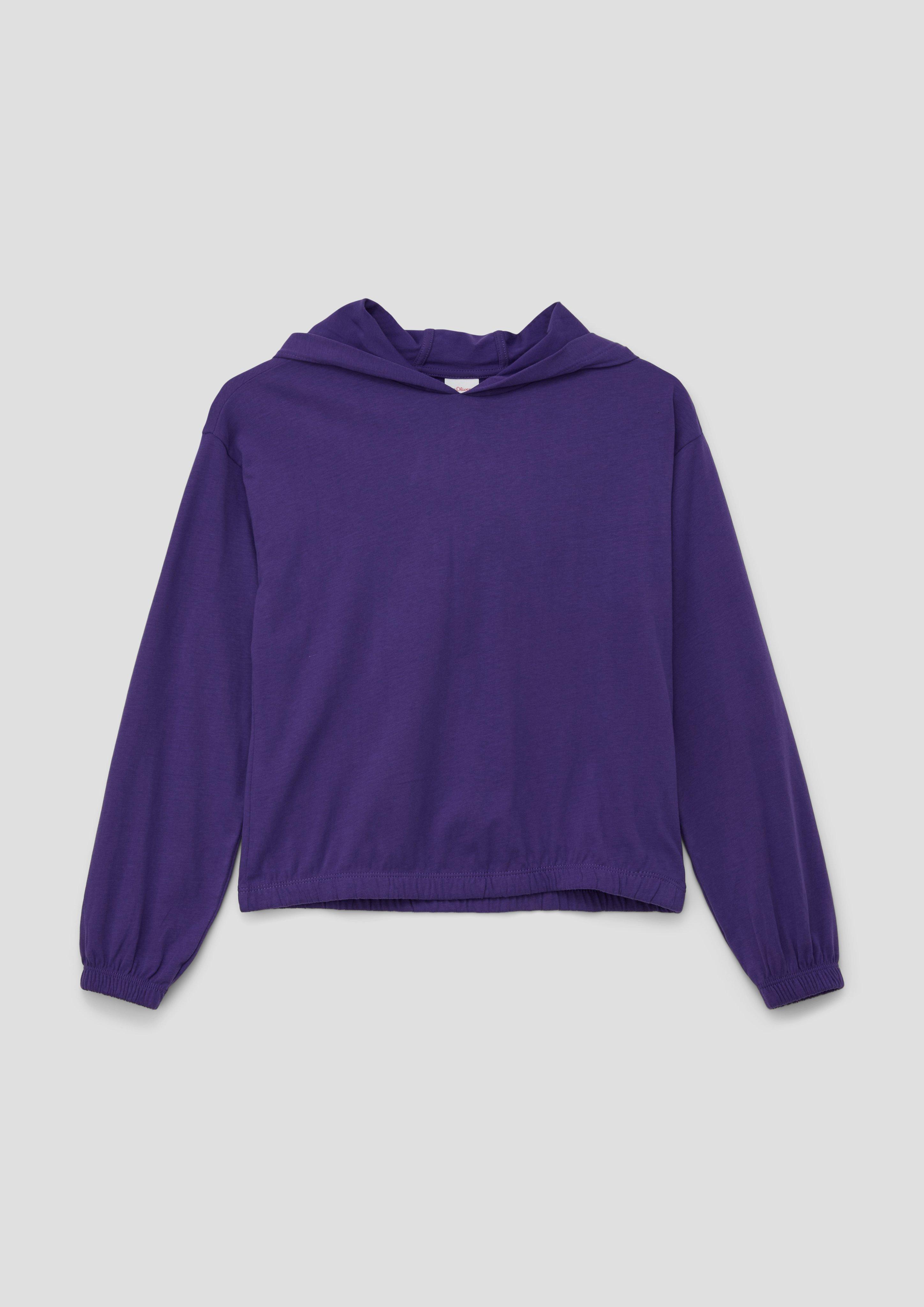 Longsleeve mit Kapuze  2133793-4838