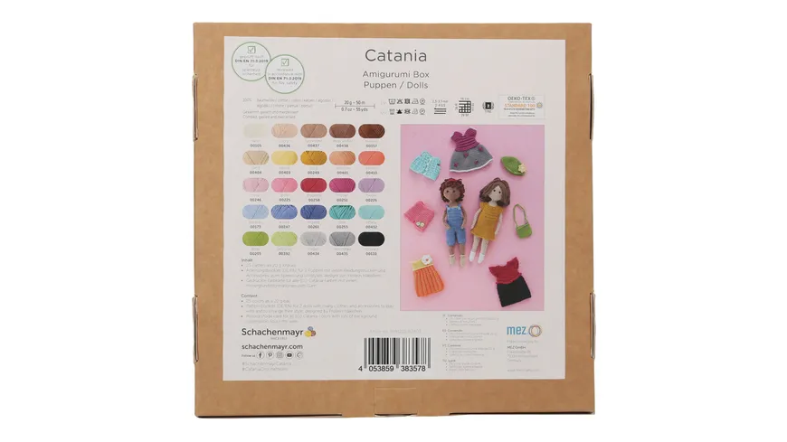 Schachenmayr Amigurumi Box Catania Puppen