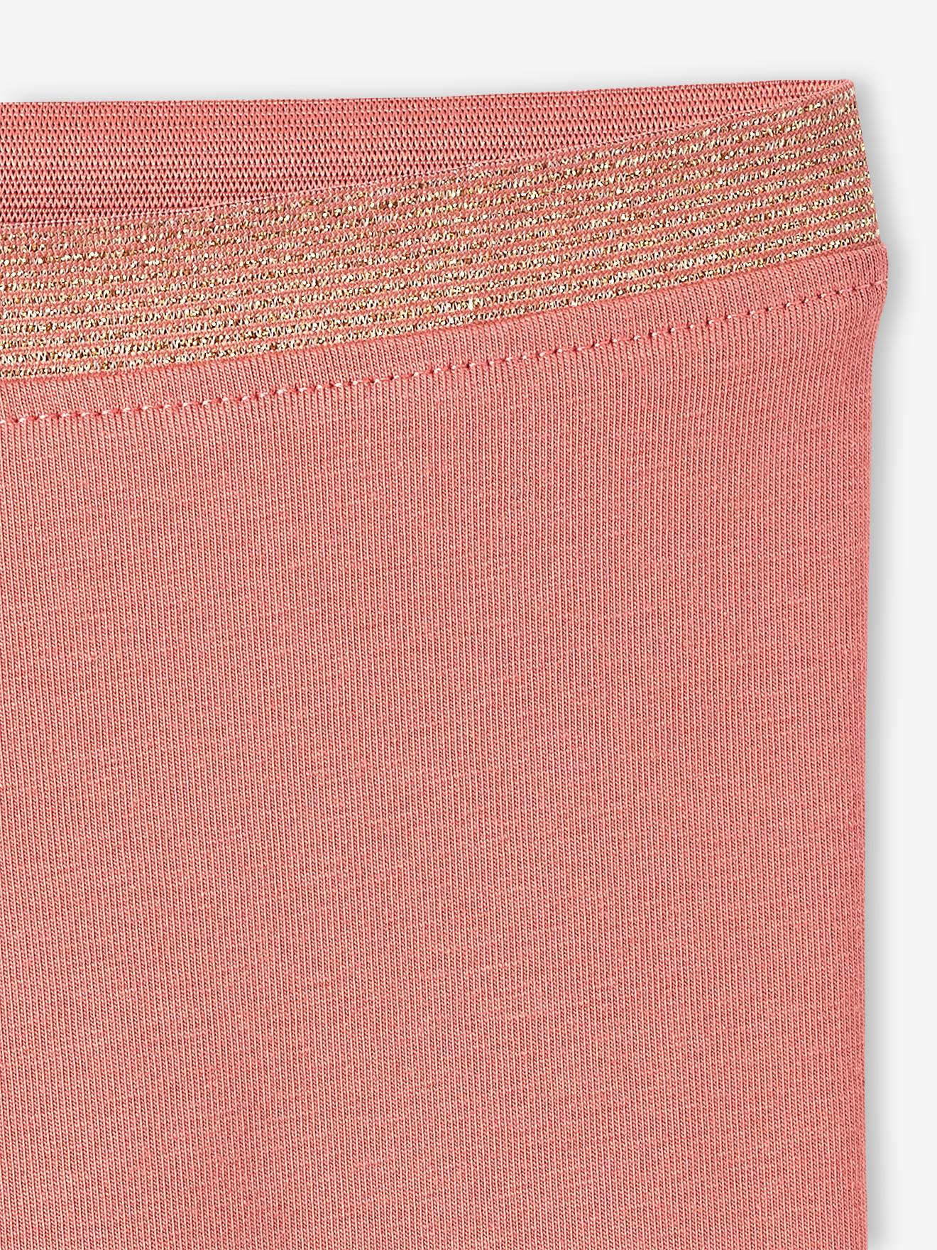 Legging bébé fille ceinture pailletée Oeko-Tex® vert de gris
