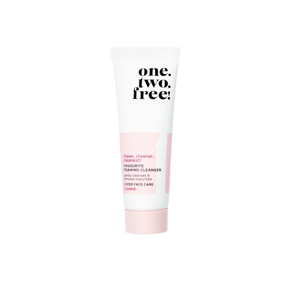 one.two.free! Favourite Foaming Cleanser Mousse démaquillante