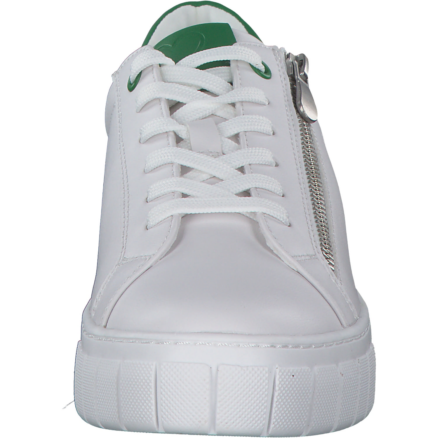 Marco Tozzi 23764, Schnürschuhe, Damen, WHITE/GREEN