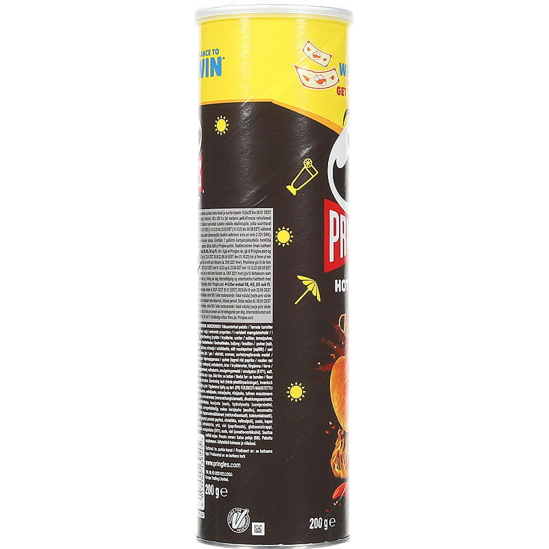 Pringles Pringles 200 g, Hot & spicy