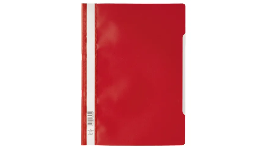 DURABLE Schnellhefter A4 rot rot