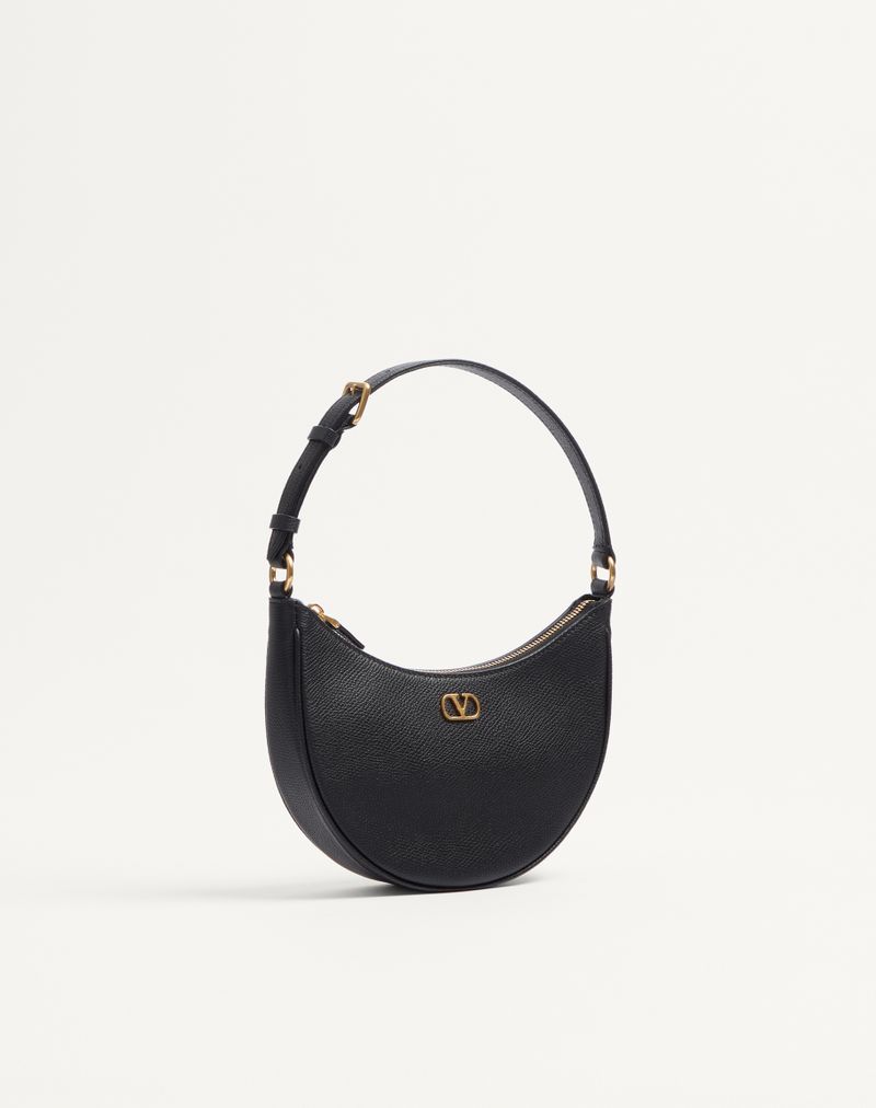 Mini Hobo Taske VLogo Signature I Kornet Kalveskind