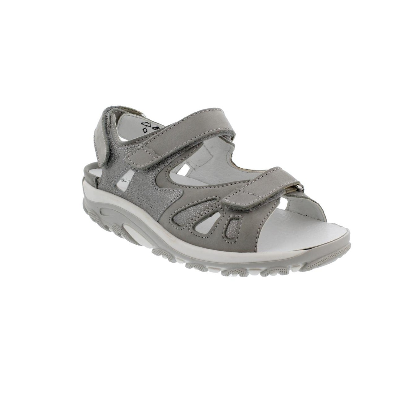 WALDLÄUFER Klassische Sandalen grau