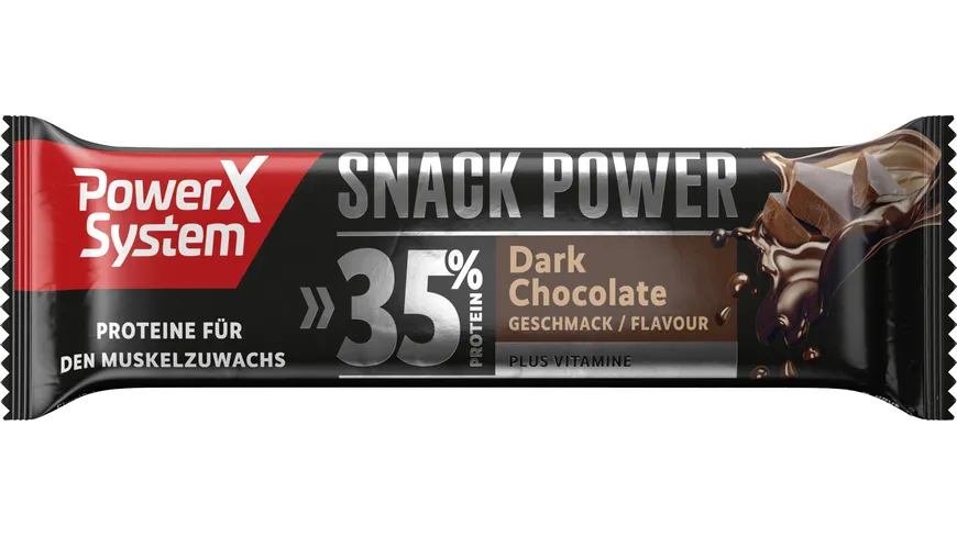 Power System Proteinriegel Snack Power Dark Chocolate 45 g