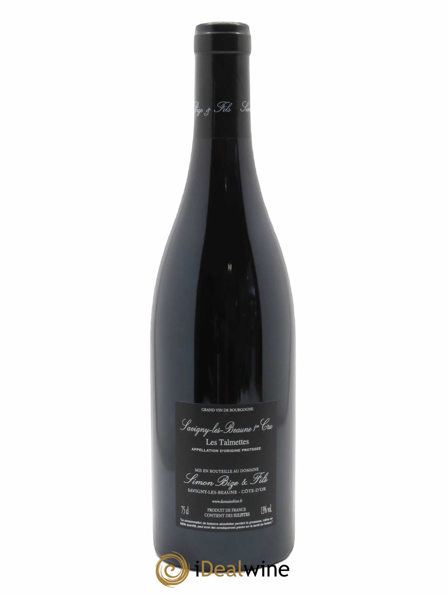 Savigny-lès-Beaune 1er Cru Les Talmettes Simon Bize & Fils  2018 - Lot de 1 Bouteille