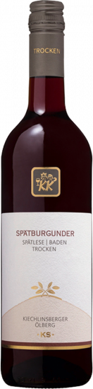 2019 Kiechlinsberger Ölberg Spätburgunder Spätlese *KS* trocken - Winzergenossenschaft Königschaffhausen-Kiechlinsbergen