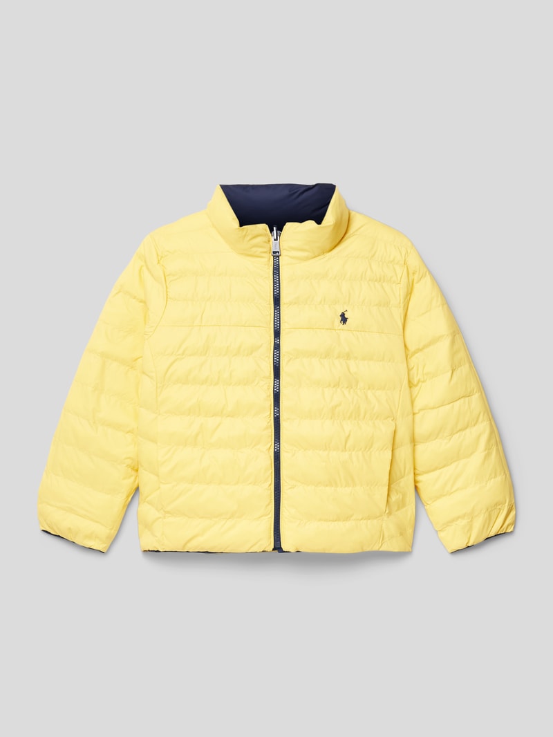 Steppjacke mit Wendefunktion Modell 'TERRA' in marineblau