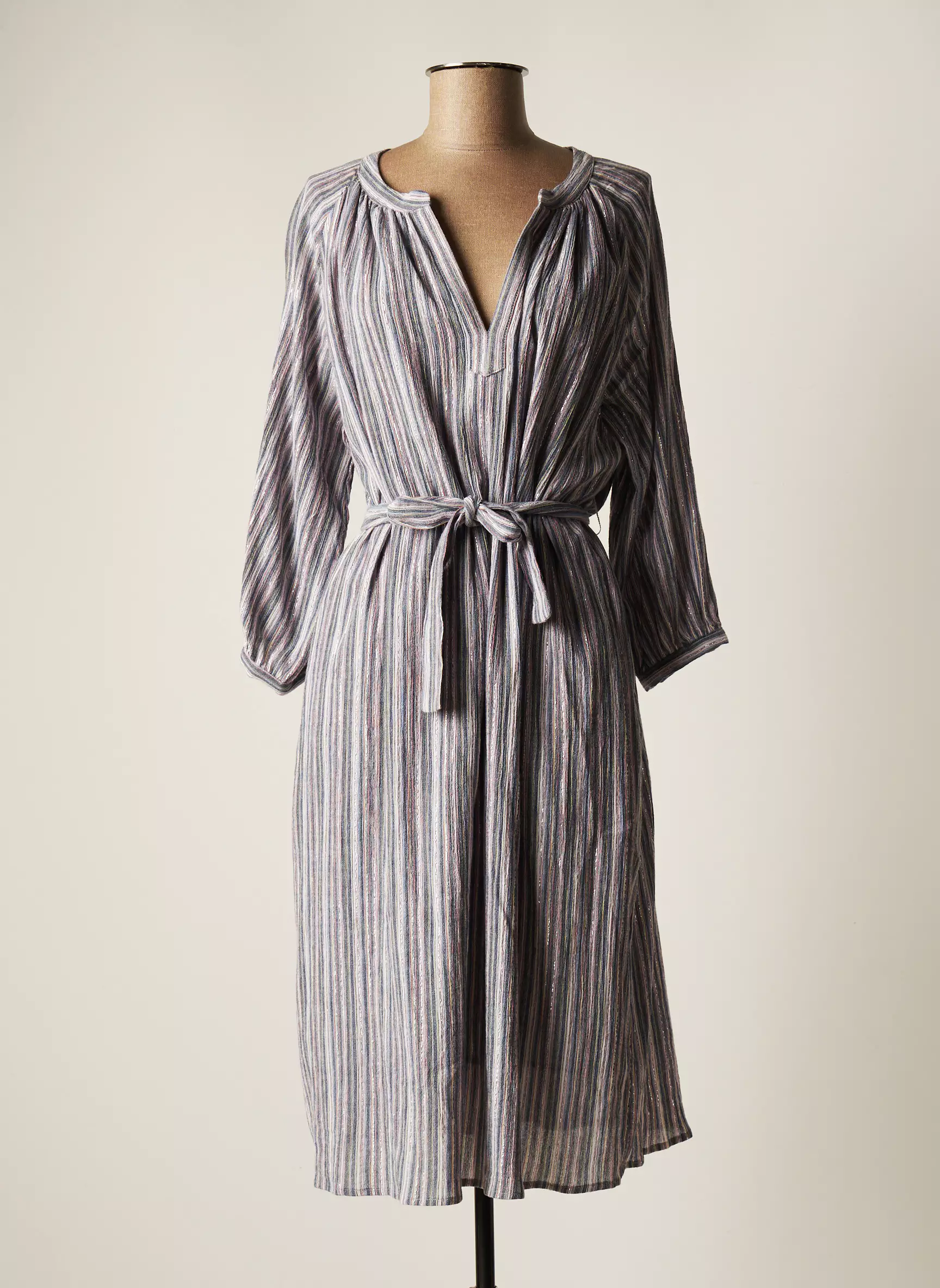 See U Soon Robes Mi Longues Femme couleur gris