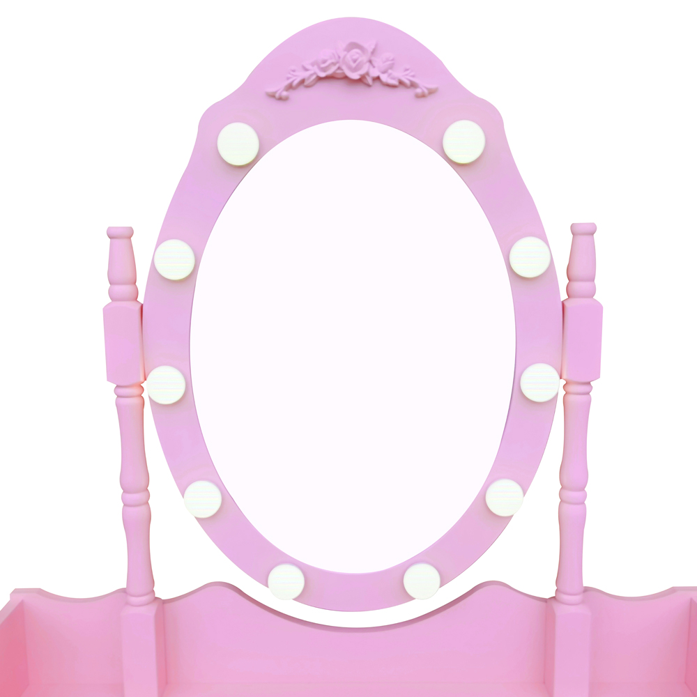 Home Deluxe Schminktisch ROSY - Rosa