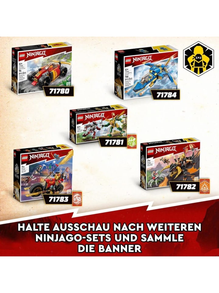 LEGO Bausteine Ninjago 71783 Kais Mech-Bike EVO - ab 7 Jahre günstig kaufen onesize