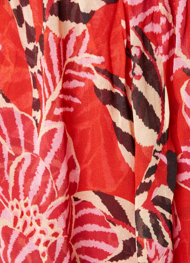 Rochie mini cu volane și imprimeu floral Farm Rio