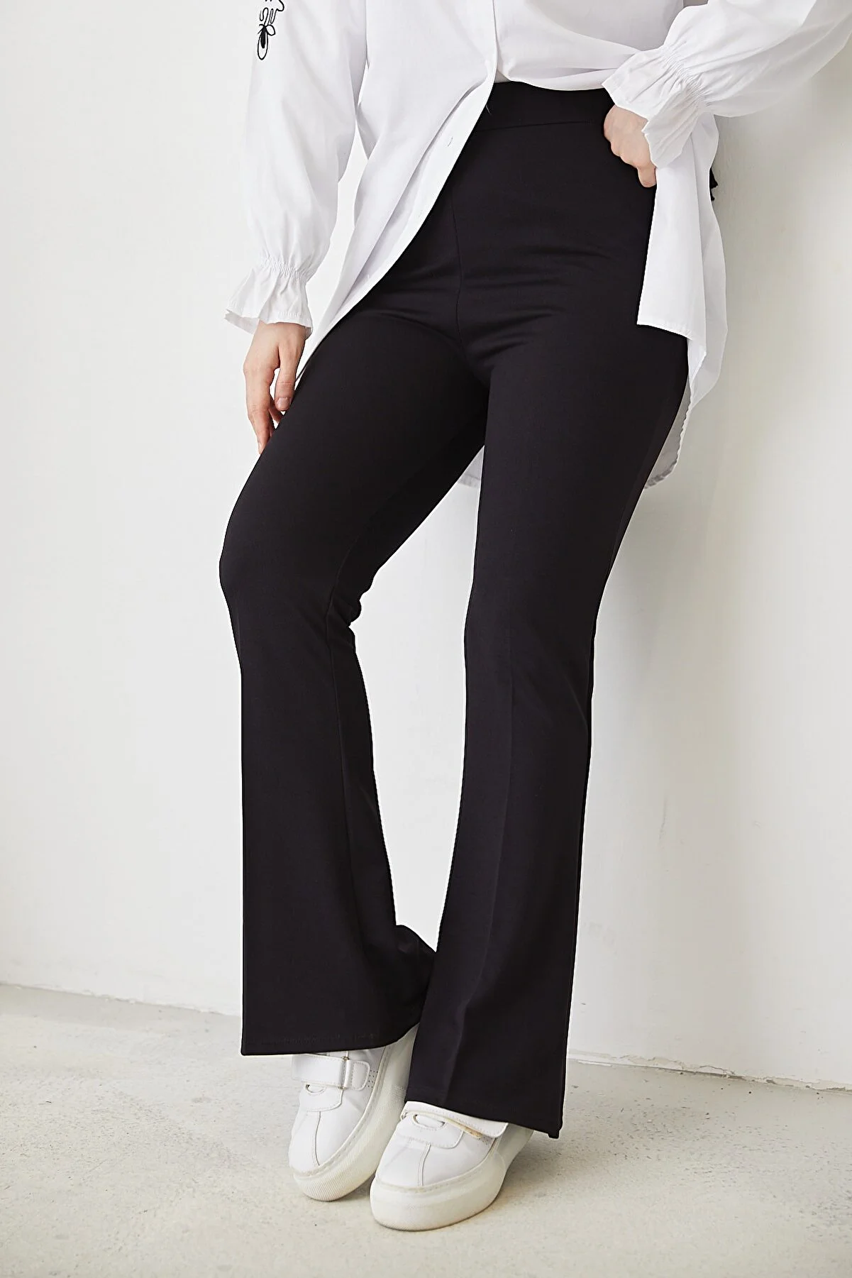 benguen  206 Stoffhose mit spanischem Bein