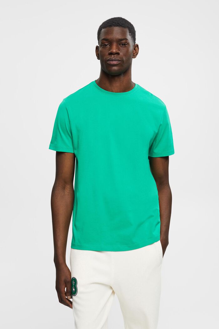 Pima-Baumwoll-T-Shirt im Slim Fit